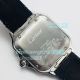 GBF Swiss Santos de Cartier Blue Roman Dial Stainless Steel Replica Watch (7)_th.jpg